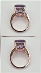 EFFY 14K Rose Gold Radiant Cut 